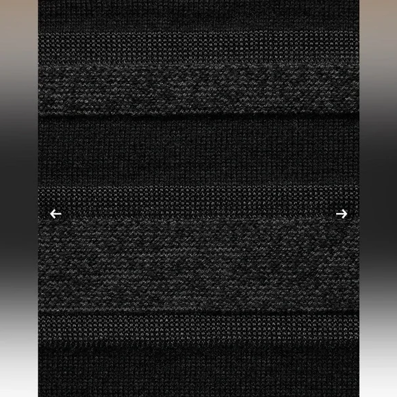 ALO Yoga Black/Onyx Knit Sport/Play Bra - Picture 3 of 4